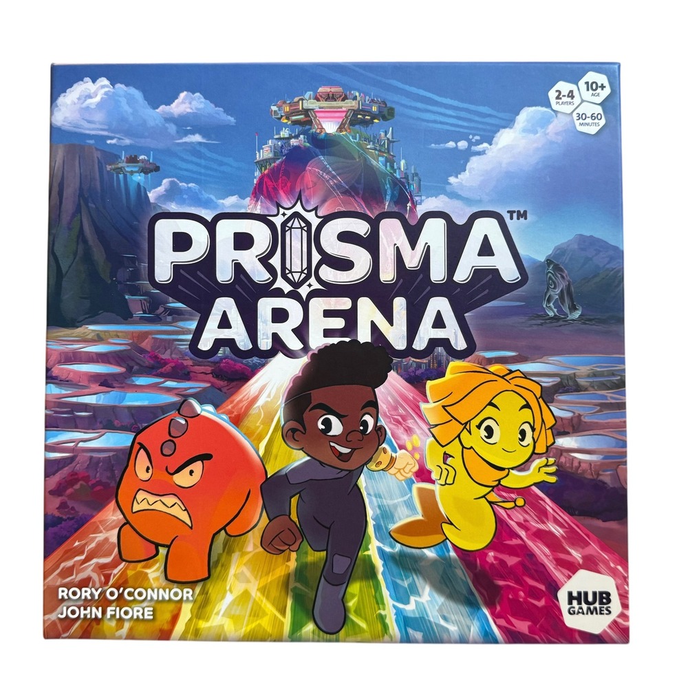 Hub Games Prisma Arena Board Game Tactical Combat Flawed